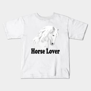 Horse Lover Kids T-Shirt